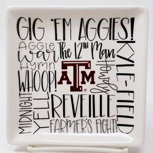 Texas A&M Aggies Trinket Dish